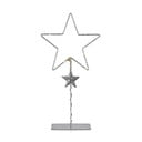 Sivi svjetlosni ukras s božićnim motivom Vikhem – Markslöjd