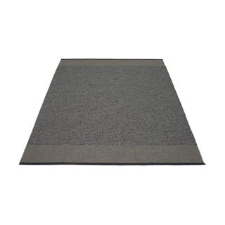 Antracitno sivi unutarnji i vanjski tepih 140x200 cm Edit Charcoal – Pappelina