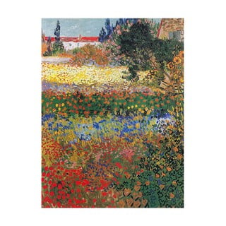 Reprodukcija slike Vincenta Van Gogha - Flower Gardem, 30 x 40 cm