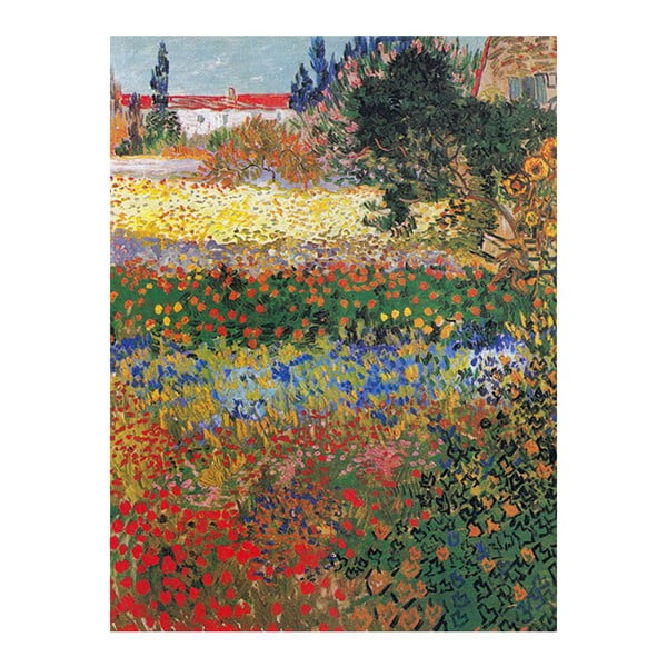 Reprodukcija slike Vincenta Van Gogha - Flower Gardem, 30 x 40 cm
