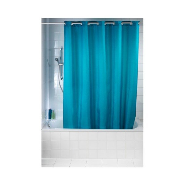 Kerozin plava zavjesa za tuš Wenko Comfort Flex, 180 x 200 cm-image-2