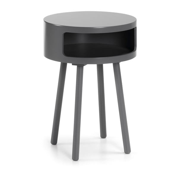 Sivi stolić za kavu s prostorem za skladištenje Kave HomeBruk