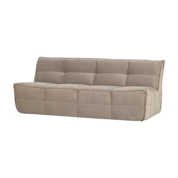Smeđe-siva baršunasti sofa 204 cm Cluster – vtwonen-image-2