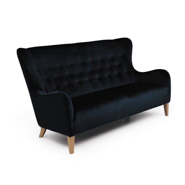 Crna sofa Max Winzer Medina, 190 cm