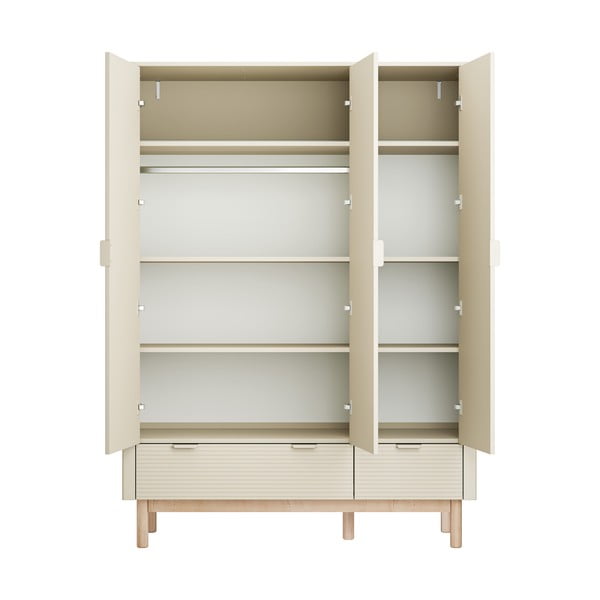 Krem dječja garderoba 144x52 cm Miloo – Pinio-image-3