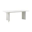 Svijetlo sivi blagovaonski stol 90x200 cm Palma – Unique Furniture
