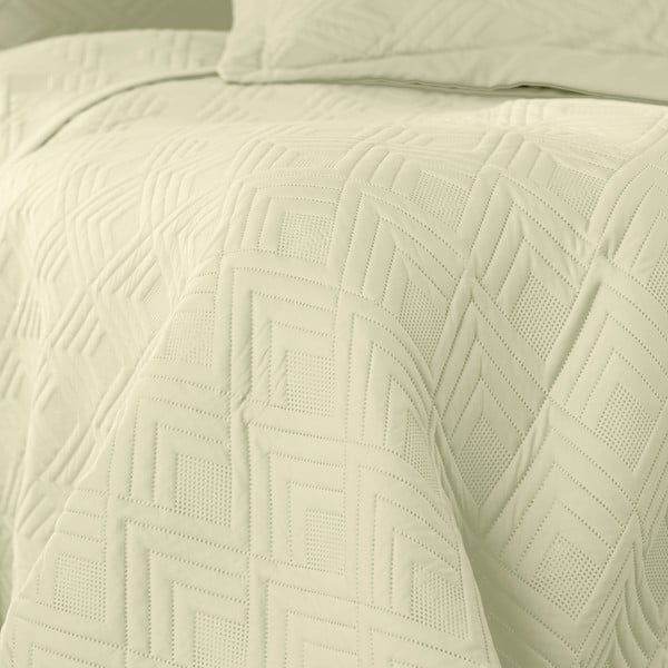 Bež prošiven prekrivač od mikrovlakana 170x210 cm Ophelia – Restilo-image-2