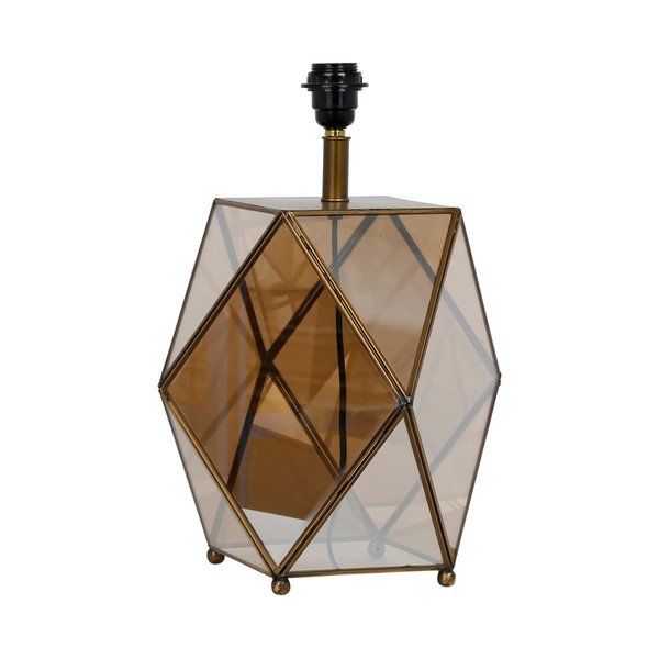 Noga lampe u smeđe-zlatnoj boji 43 cm Eluminea - Côté Table