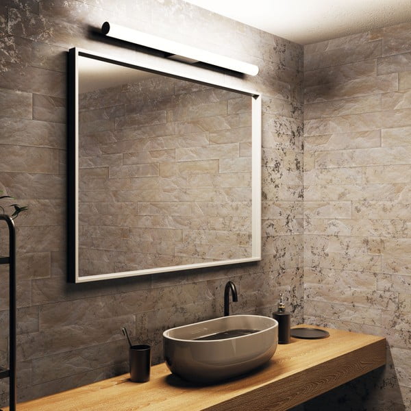 Crna zidna svjetiljka SULION Caspio, dužine 90 cm-image-4