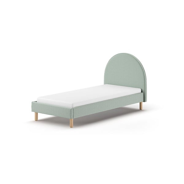 Zeleni tapecirani krevet s podnicom 90x200 cm MOON – Vipack