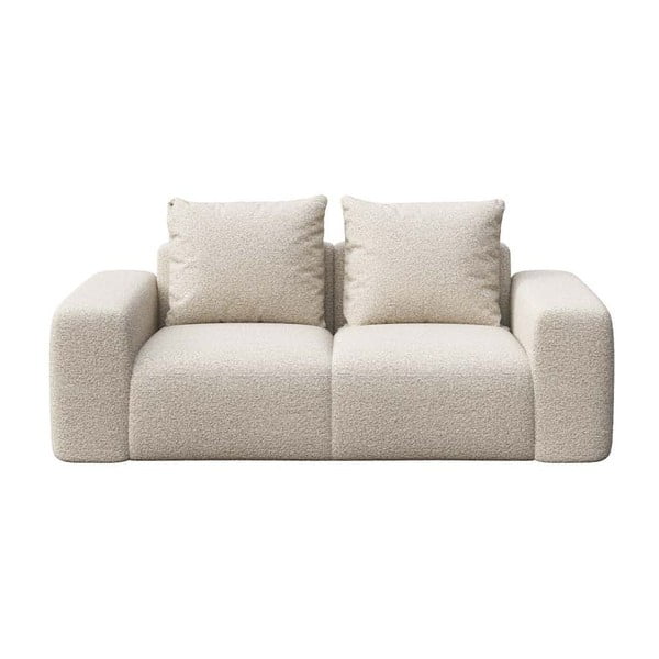 Bež sofa od bouclé tkanine 212 cm Monce – Rodier