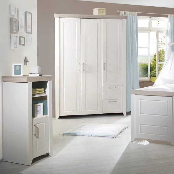 Bijela dječja biblioteka 49x115 cm Felicia – Roba-image-1