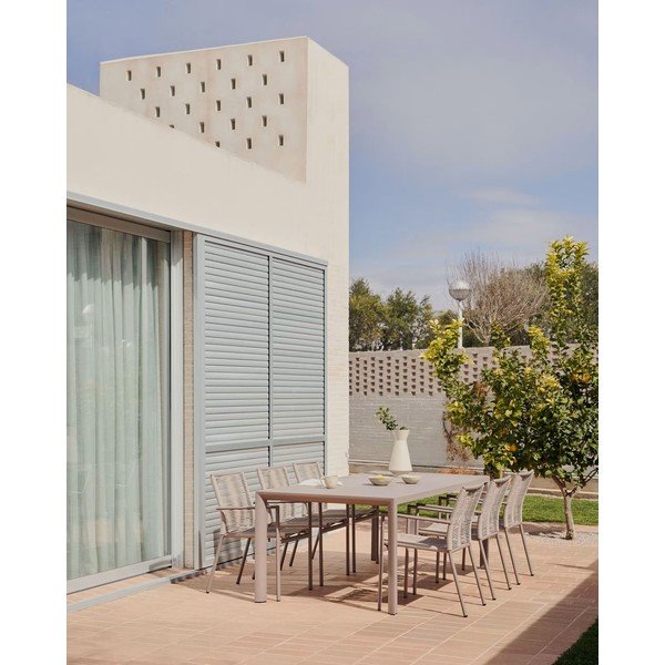 Vrtni blagovaonski stol 100x220 cm Culip - Kave Home-image-1