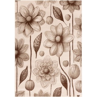 Bež dječji tepih 160x230 cm Daisies Dark Beige – FD