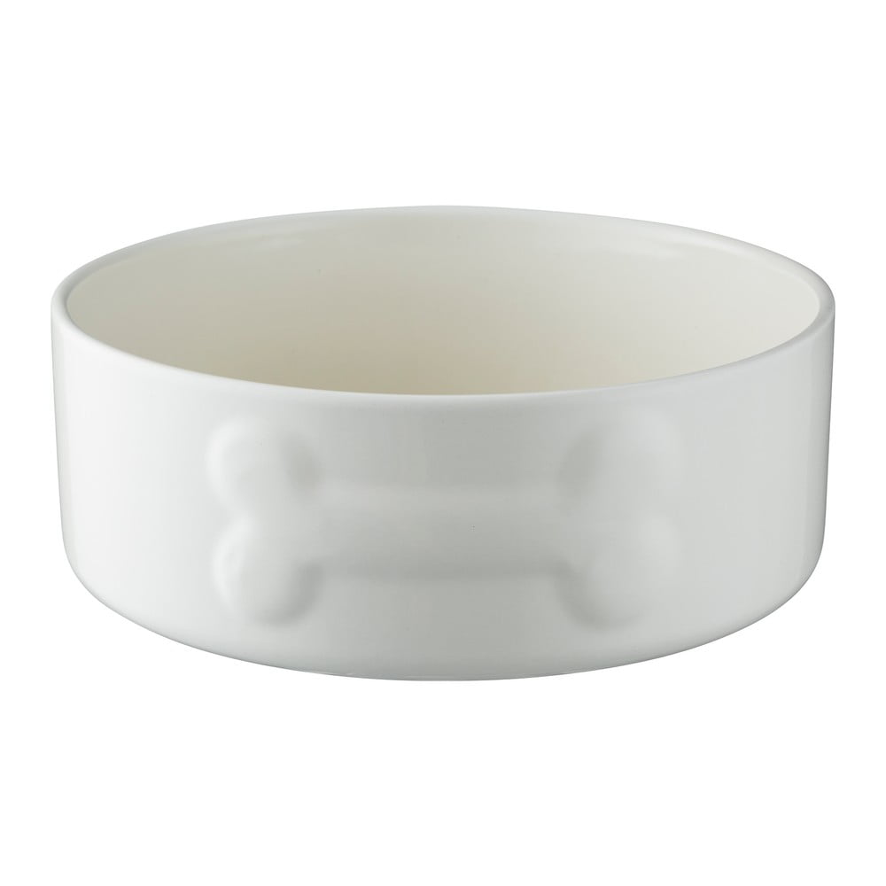 Krem bijela zdjela za psa Mason Cash, ø 20 cm