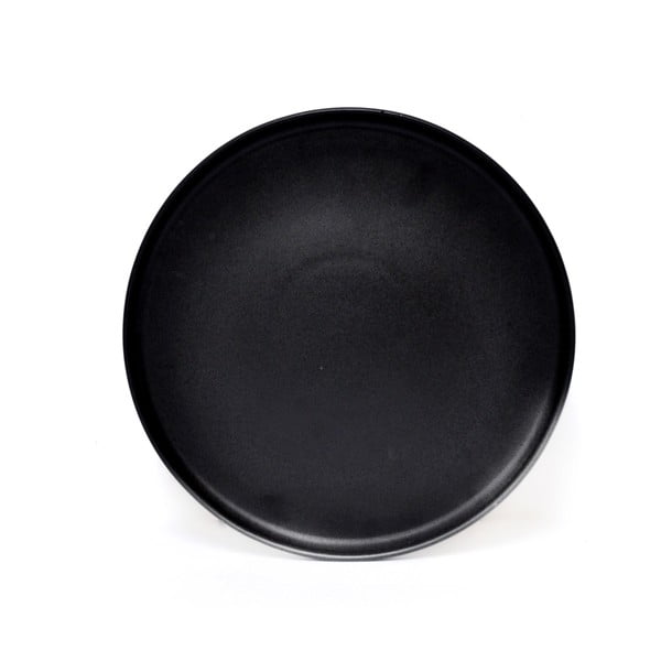 Veliki tanjur od crne keramike ÅOOMI Luna, ø 27,5 cm