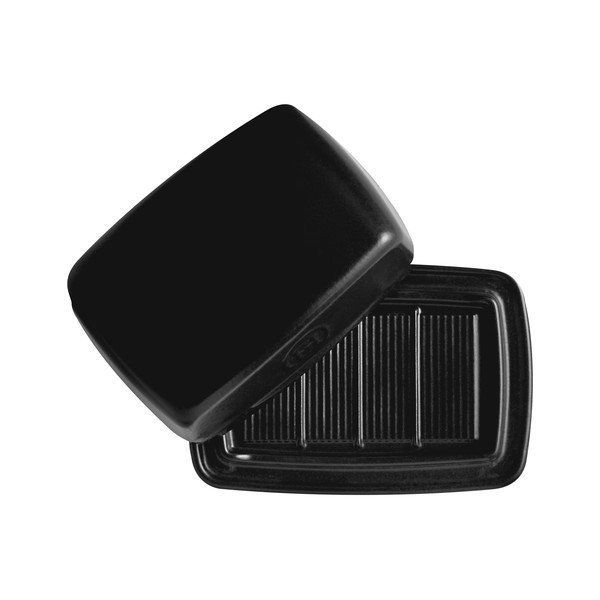 Crna keramička posuda za maslac – Emile Henry-image-1