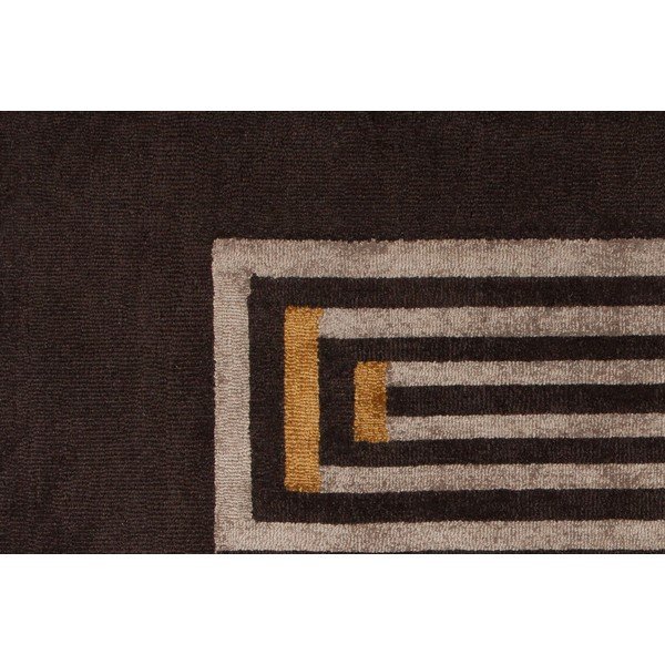 Smeđi ručno tkani tepih Flair Rugs Moderne Lifestyle, 200 x 290 cm-image-2