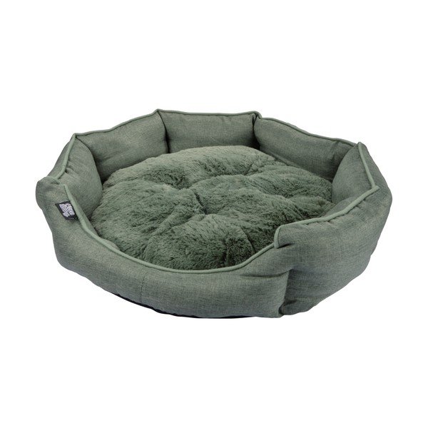 Kaki zeleni krevet za pse ø 60 cm – Love Story-image-3