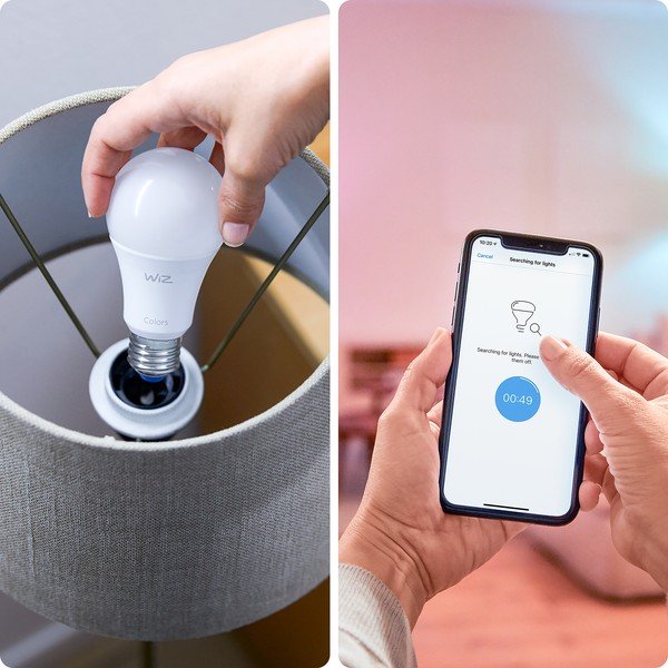 LED pametna žarulja E27, 7 W – WiZ-image-1