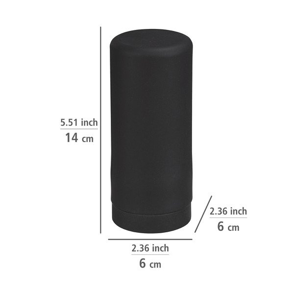 Crni silikonski dozator sapuna Wenko Easy Squeez-e-image-4