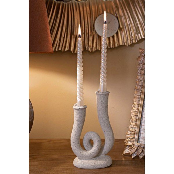 Svijećnjak od polyresina Stons – Mauro Ferretti-image-1