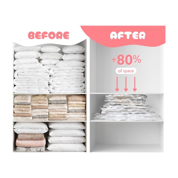 Vakuum vrećica za odjeću Single Space L – Compactor-image-4