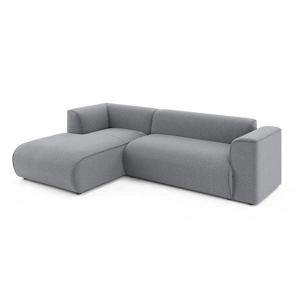 Svijetlo siva kutna garnitura (s lijevim kutom/s ležaljkom) Merid  – Ropez-image-2