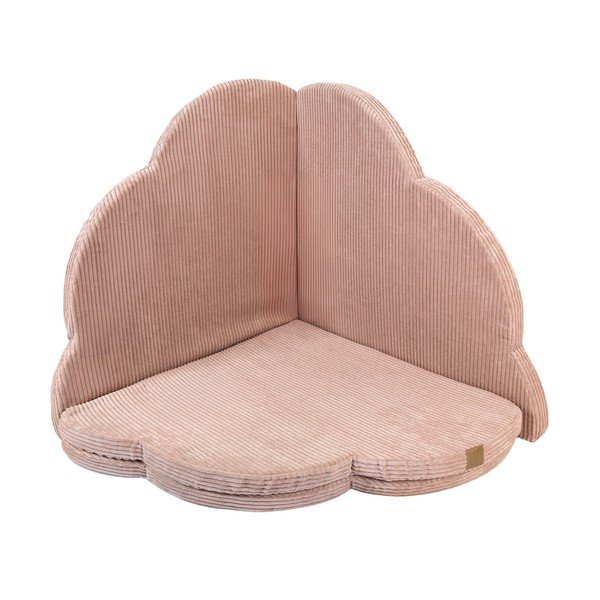 Ružičasta dječja podloga za igru 160x160 cm – Meowbaby-image-3