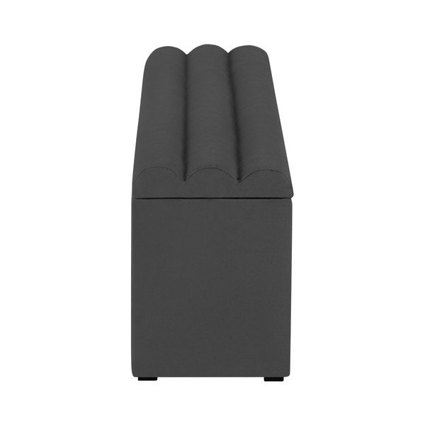 Tamno sivi otoman s prostorom za odlaganje Cosmopolitan Design LA, 160 x 47 cm-image-3