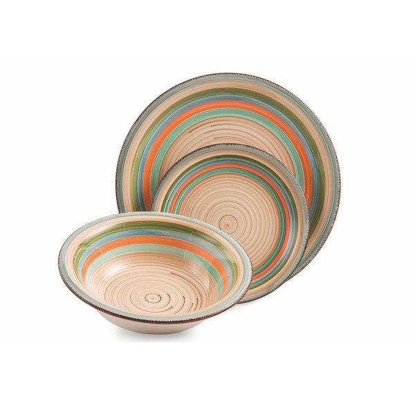 Set od 18 komada u boji zemljanog posuđa Villa d'Este Mykonos Sombrerors-image-3