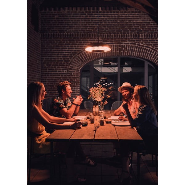 Crna viseća električna grijalica ENDERS Marbella-image-1