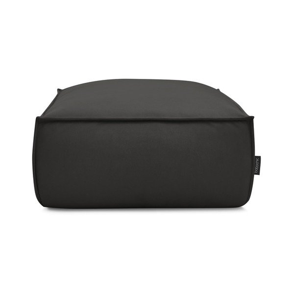 Crni tabure od imitacije kože Boheme – Bobochic Paris-image-3