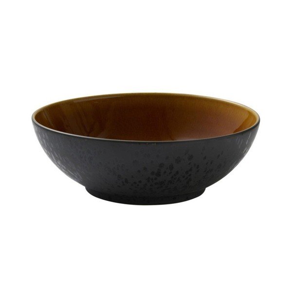 Crna/jantarna zdjela od kamenine ø 30 cm Gastro Black/Amber – Bitz