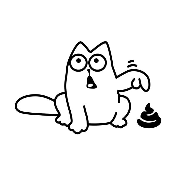 Ambiance naljepnica Funny Cat-image-1