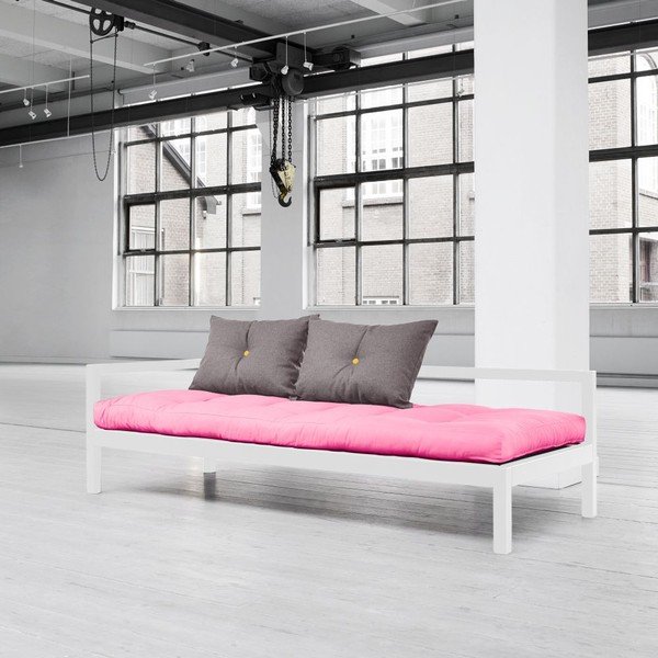 Multifunkcionalna sofa Karup Soul Cool Grey / Magenta / Amarillo-image-1