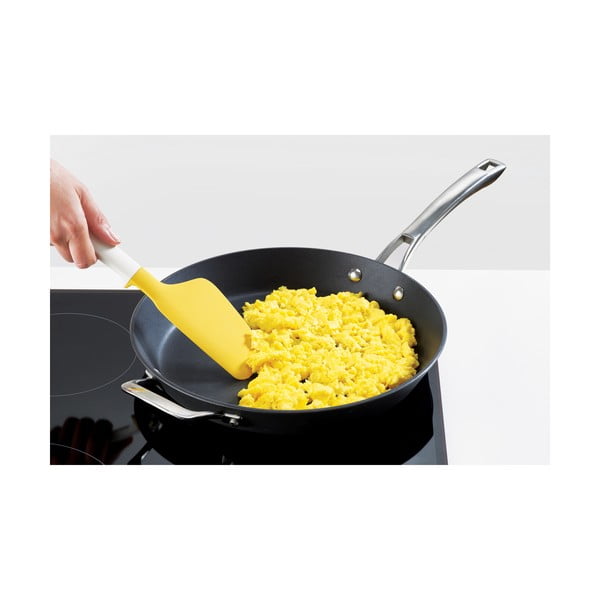 Žuto-bijela silikonska lopatica Joseph Joseph Elevate-image-3