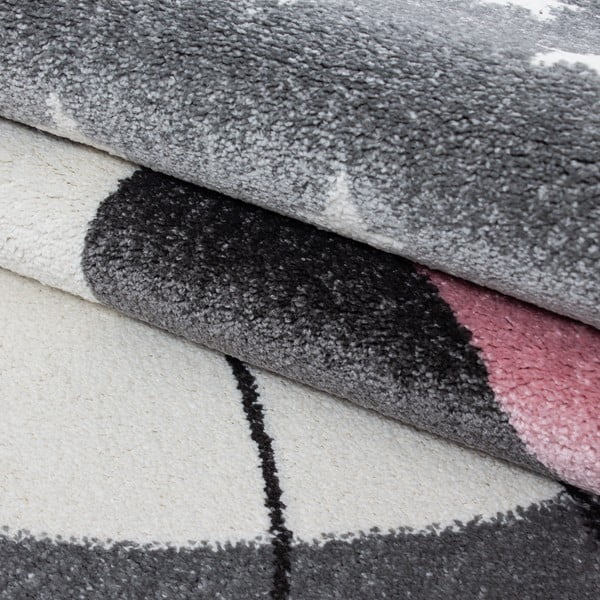 Ružičasti/sivi dječji tepih 80x150 cm Kids – Ayyildiz Carpets-image-2