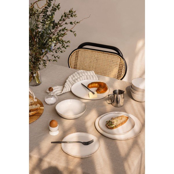 Servis za jelo 24 kom od kamenine Snow Heart – Bonami Essentials-image-3