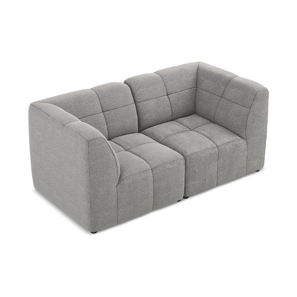Siva sofa od bouclé tkanine 180 cm Aloha – Makamii-image-3