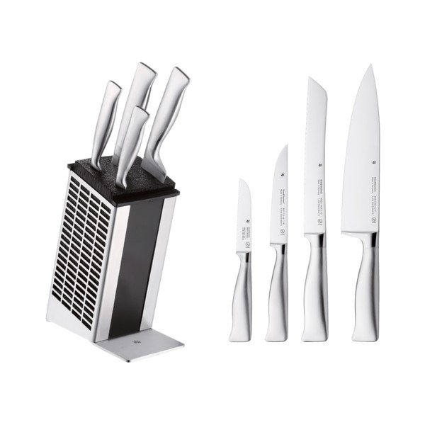 Blok noževa od nehrđajućeg čelika s 4 WMF Grand Gourmet noža-image-2