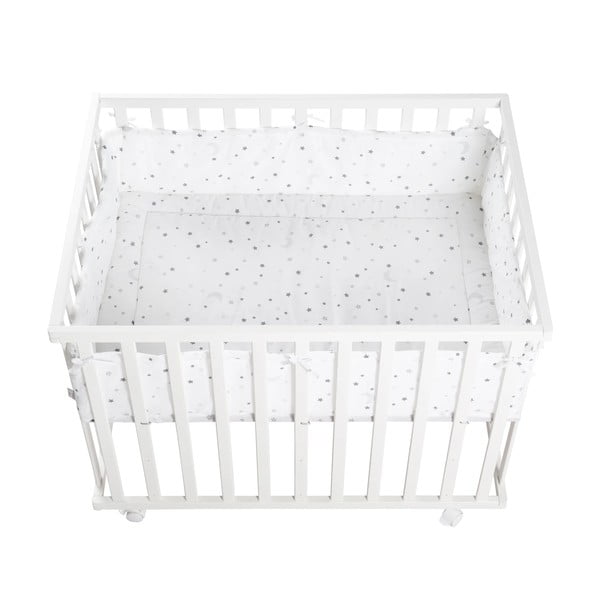Bijeli putni krevetić 100x75 cm Sternenzauber – Roba-image-1