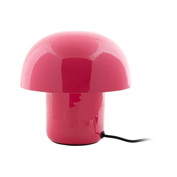 Ružičasta stolna lampa s metalnim sjenilom (visina 20 cm) Fat Mushroom – Leitmotiv