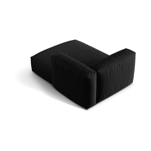 Crna modularna sjedeća garnitura (s desnim kutom) Martina – Micadoni Home-image-3