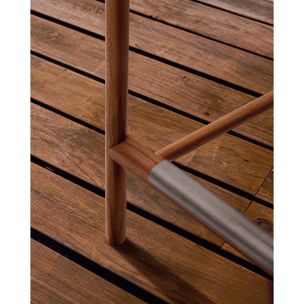 Vrtna barska stolica od masivnog drveta u prirodnoj boji Turqueta – Kave Home-image-4