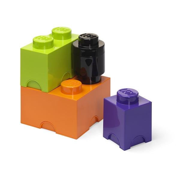 Plastične dječje kutije za pohranu u setu od 4 kom Box - LEGO®