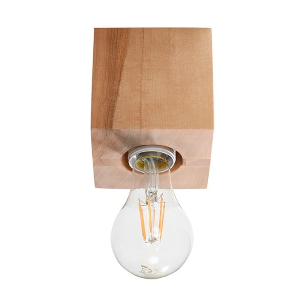 Stropna svjetiljka u prirodnoj boji 10x10 cm Gabi – Nice Lamps