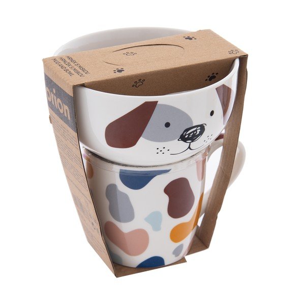 Porculanski set šalice i zdjele 2 kom 350 ml – Orion-image-4