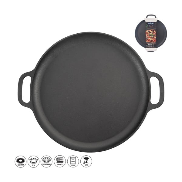 Grill tava od lijevanog željeza ø 35 cm LITINA – Orion-image-4