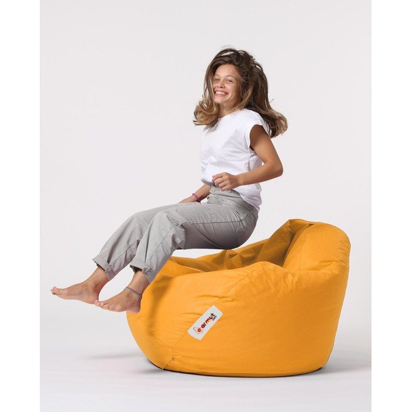 Žuta  vrtna vreća za sjedenje Premium XXL – Floriane Garden-image-2